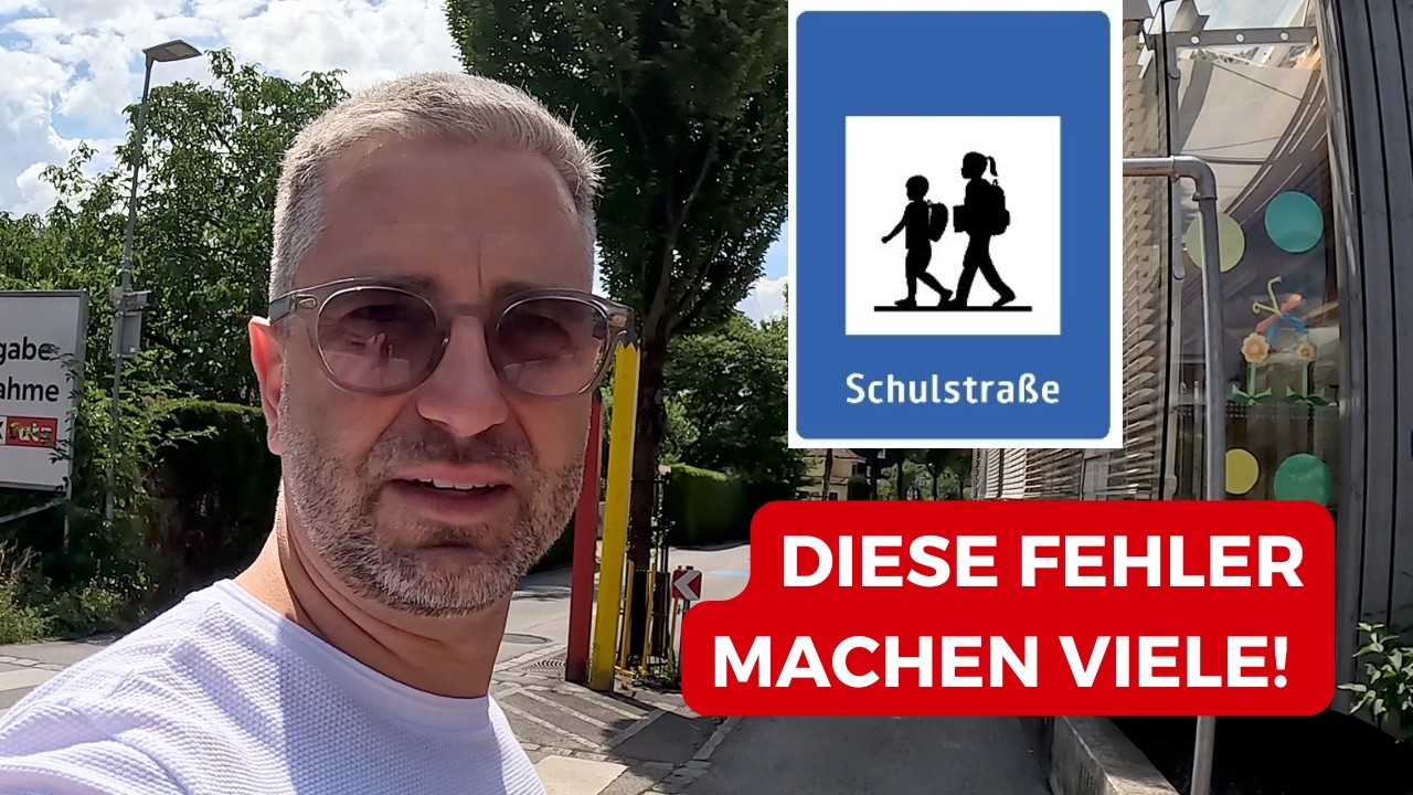 Video zu Frage: Dürfen Sie bei diesem Verkehrszeichen ein Schulkind mit Ihrem Kraftfahrzeug zur Schule bringen oder abholen?