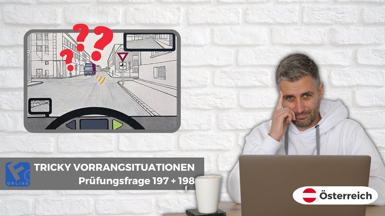 Video zu Frage: Warum haben Sie gegenüber dem LKW Wartepflicht?