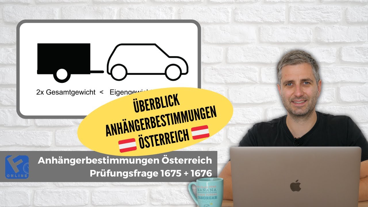 Video zu Frage: Sie wollen diese Fahrzeugkombination mit der Lenkberechtigung der Klasse B lenken. Dürfen Sie das?
